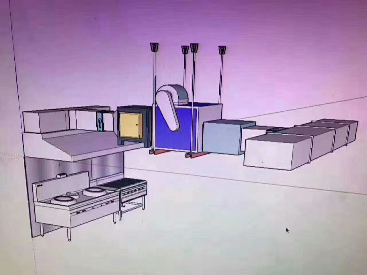 排风排烟管道